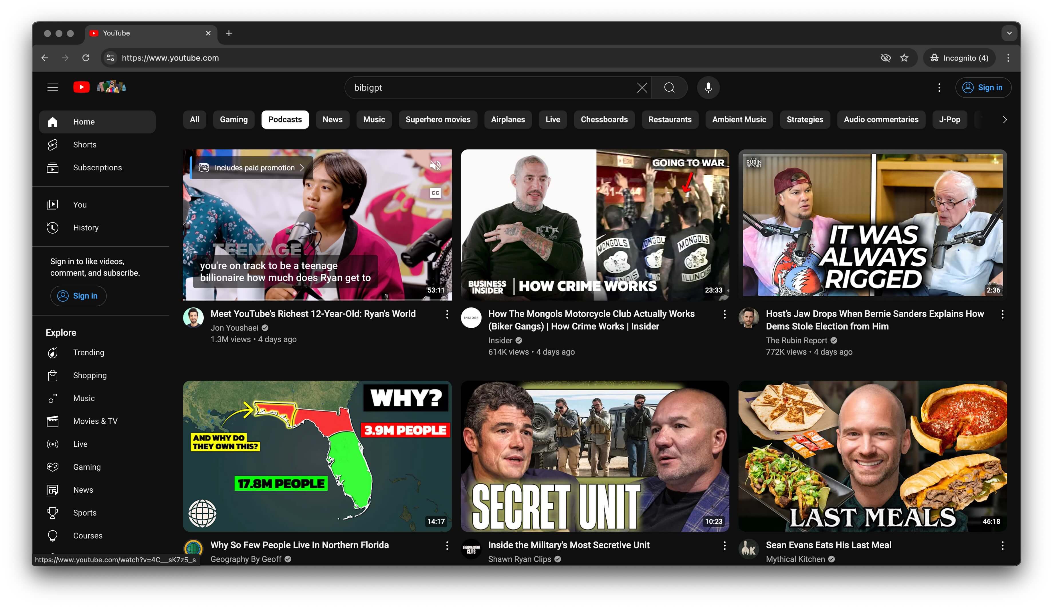 YouTube Video
